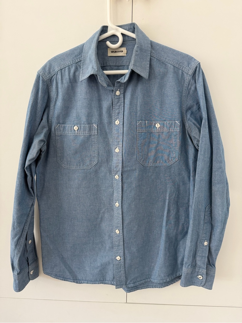 Taylor Stitch chambray button up shirt